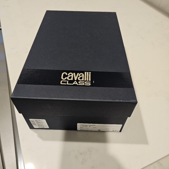 Brand new black luxury formal loafers shoes by Cavalli Class - Picture 1 of 6